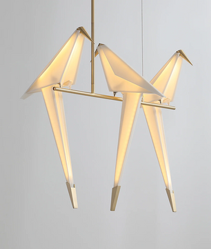 Perching Bird Chandelier