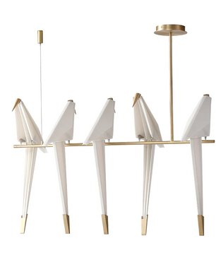 Perching Bird Chandelier