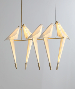 Perching Bird Chandelier