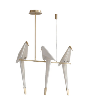 Perching Bird Chandelier