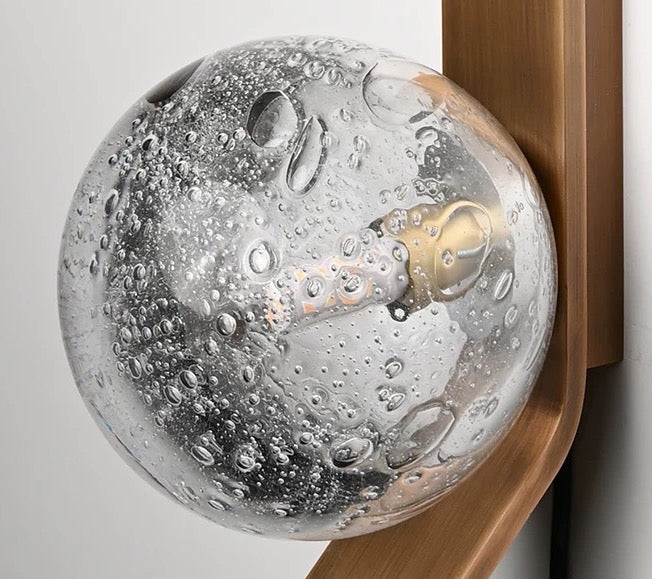 Bolla Bubble Glass Wall Sconce