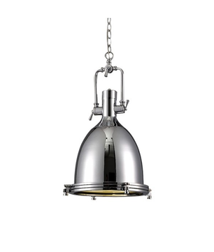 Industrial Nautical Dome Pendant Light