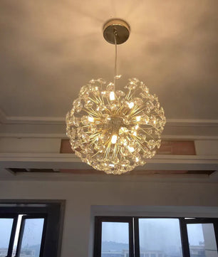 Crystal Dandelion Chandelier