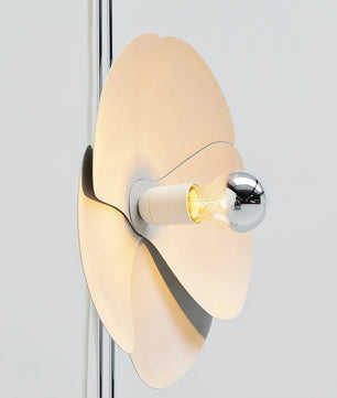 Flower Silver Floor Lamp