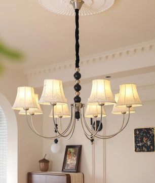 Orchid Fabric Chandelier