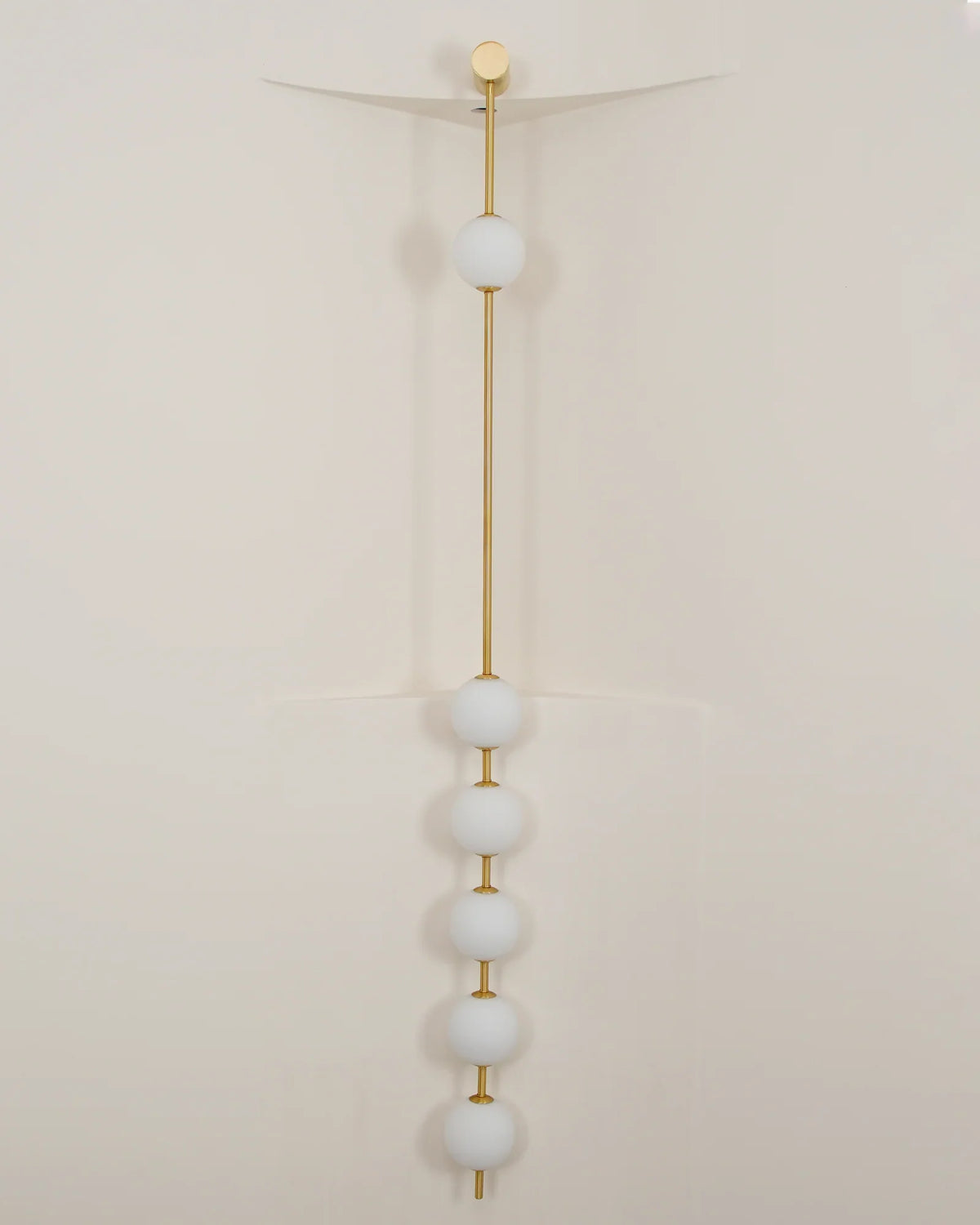 Vertical Balls Wall Lamp