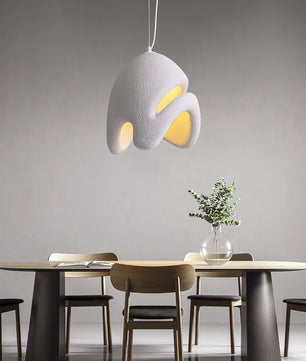 Wabi Sabi Resin Pendant Lamp