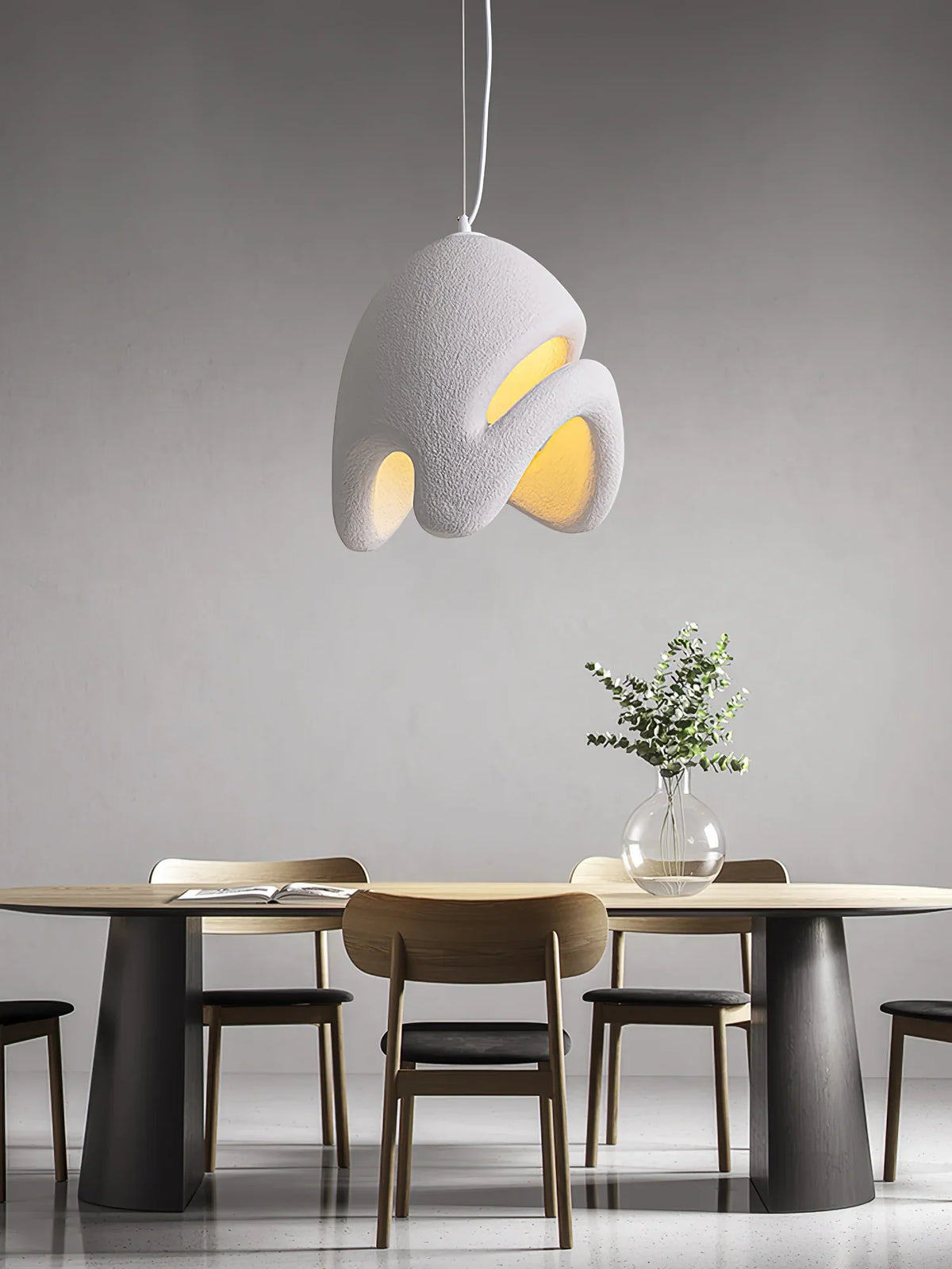 Wabi Sabi Resin Pendant Lamp