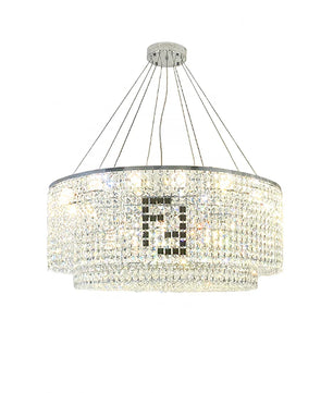 Liliana Round Crystal Chandelier