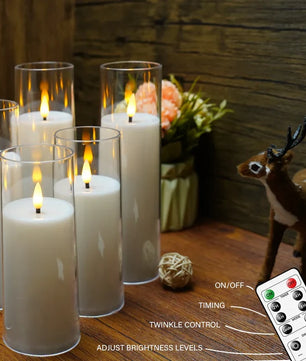 Flameless Acrylic Candle