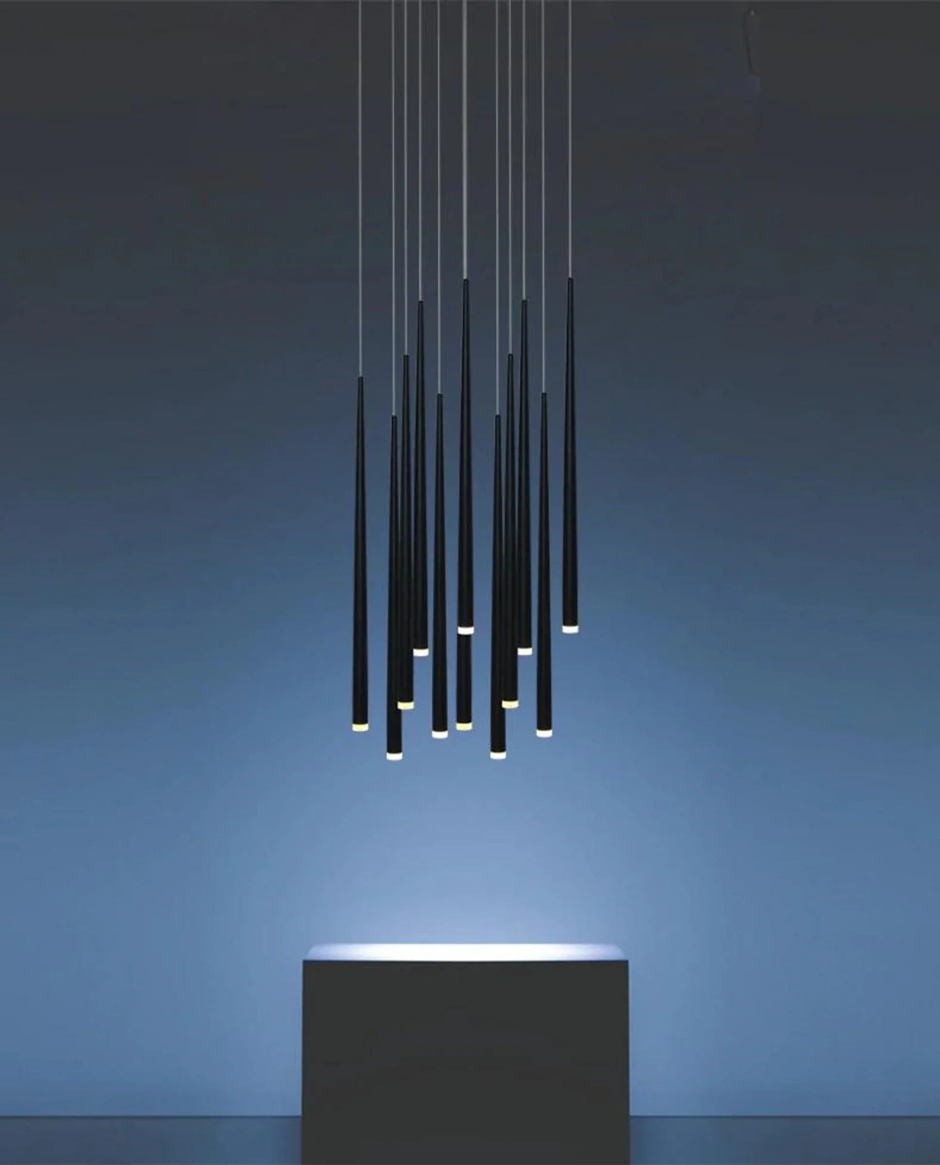 Slender Cone Chandelier