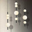 Vertical Glass Pendant Light