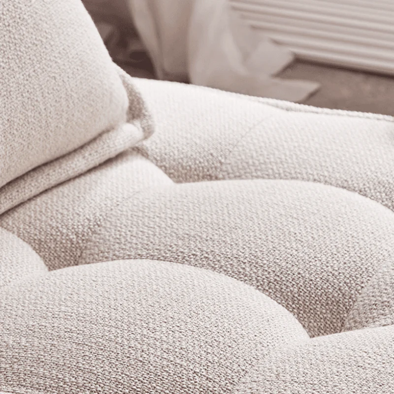 Cotton And Linen Fabric Sofa