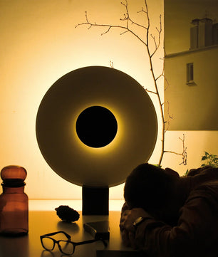 Round Flying Saucer Table Lamp