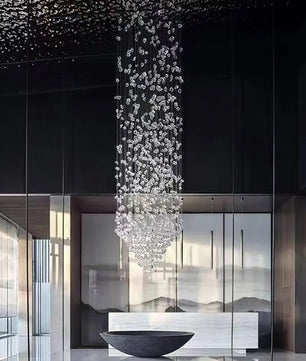 Crystal Stone Chandelier