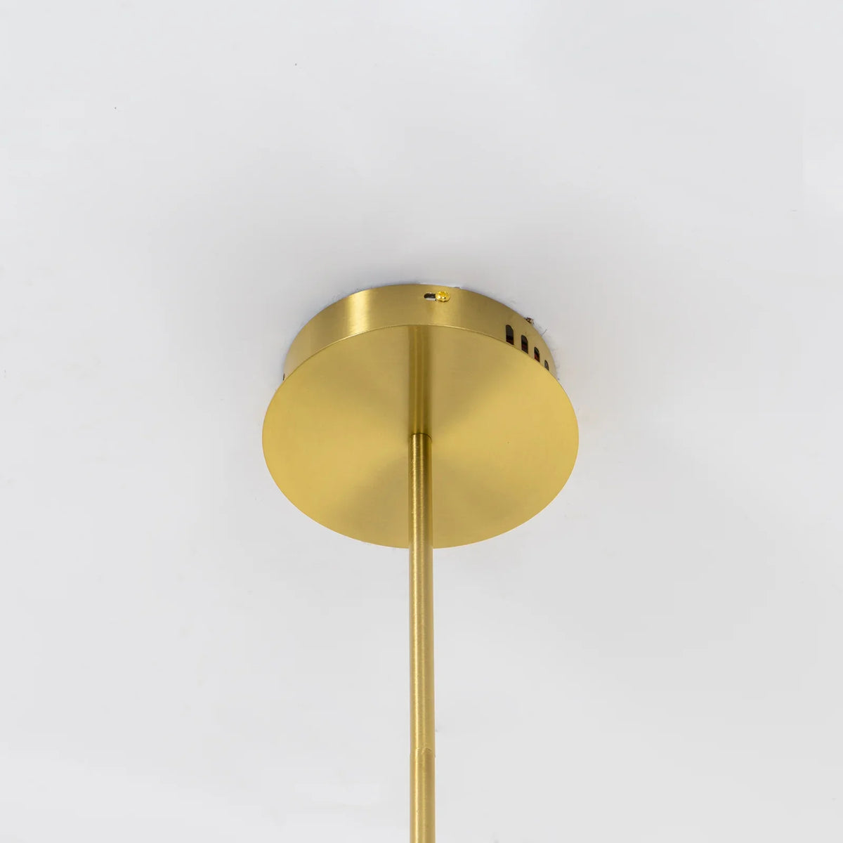 Serpentine Glow Gold Chandelier