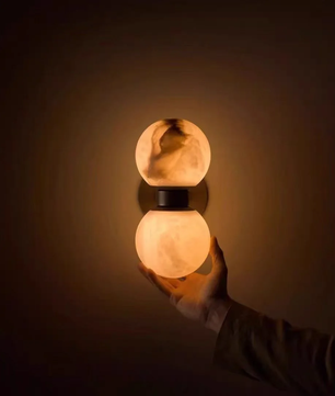 Aria Alabaster Globe Sconce