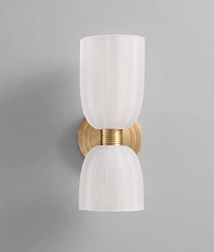 Tulipano Up Down Glass Wall Sconce