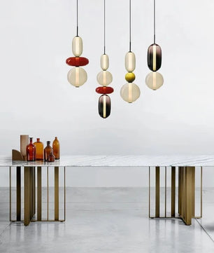 Modern Candied Glass Pendant Light S165