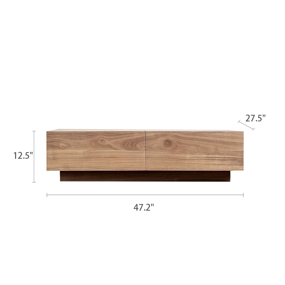 Minimalist Sliding Coffee Table