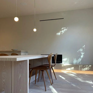 Brass Architectural Pendant Light