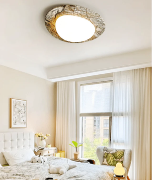 Ayla crack marble Ceiling Lights