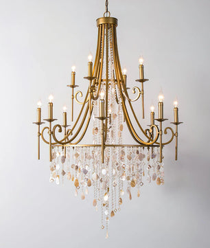 Tatum Lux Shell Chandelier