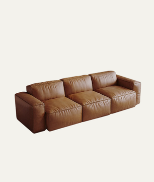 Modular Leather Sofa