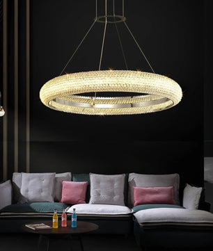 Asscher Ring Chandelier