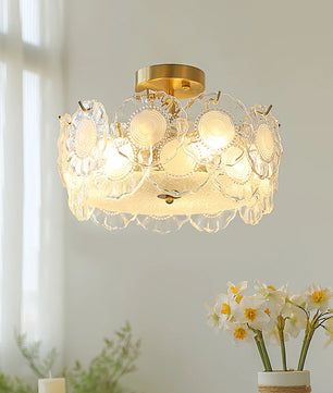 Pobllem Glass Ceiling Lamp