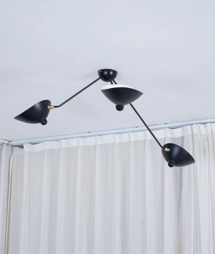 Serge Mouille Ceiling Lamp B