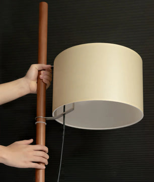 Wood Tmm Floor Lamp