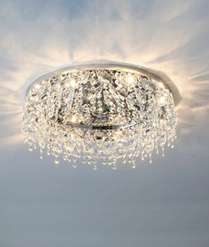 Raindrop Crystal Ceiling Light