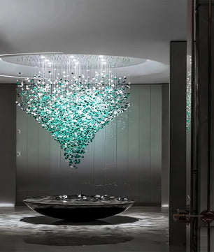 Crystal Stone Chandelier