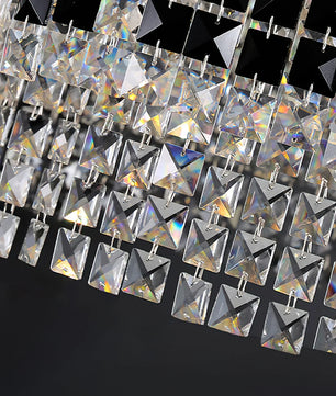 Liliana Rectangle Crystal Chandelier