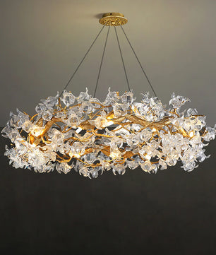 Hibiscus Flower Chandelier