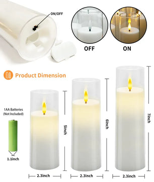 Flameless Acrylic Candle