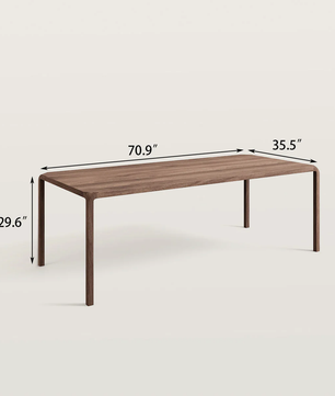 Retro Rectangular Dining Table