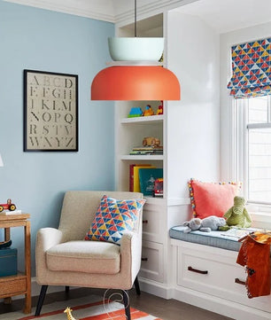 MACRI Color Block Nordic Pendant Light for Living Room