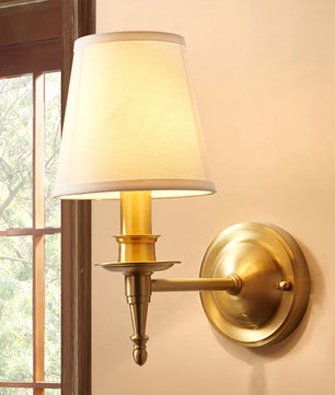 Antique Brass Wall Lamp