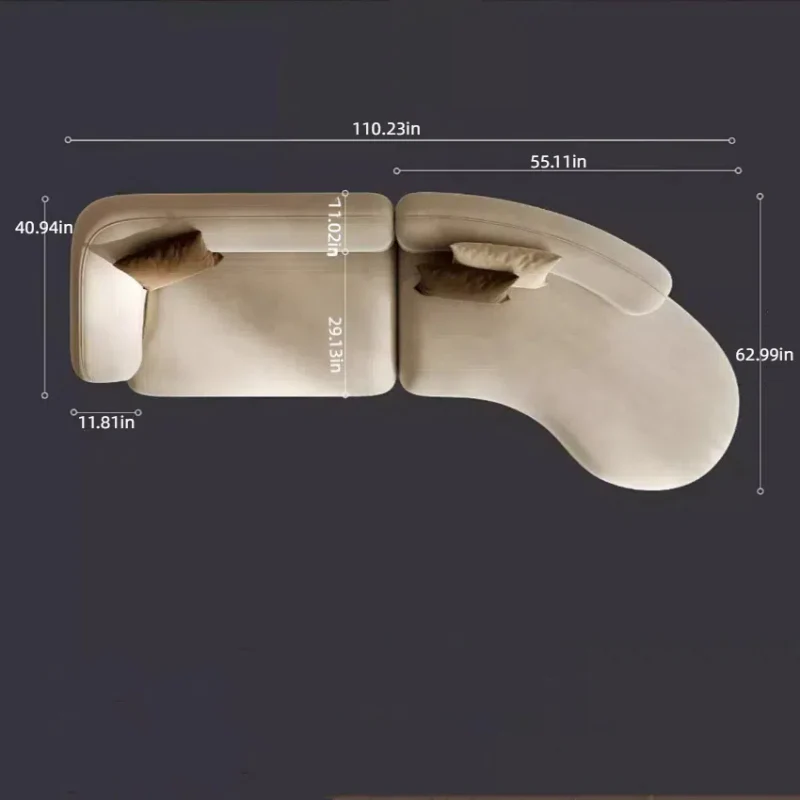 Curved Sofa