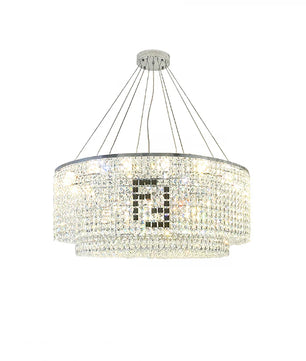 Liliana Round Crystal Chandelier