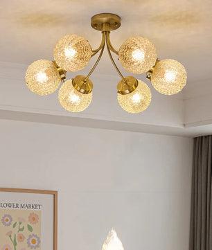 Retro Glass Ceiling Lamp