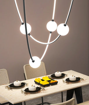 Linea Curva Chandelier