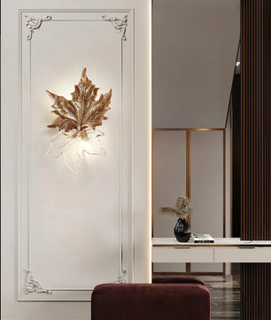 Folio Leaves Wall Lamp