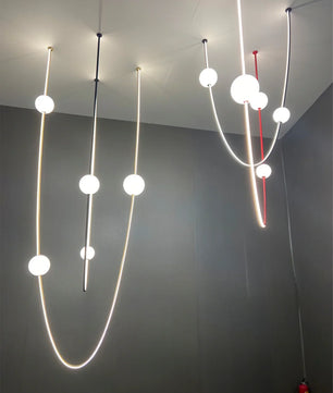 Linea Curva Chandelier