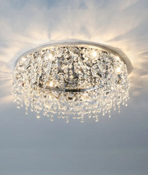 Raindrop Crystal Ceiling Light