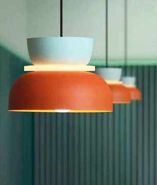 MACRI Color Block Nordic Pendant Light for Living Room