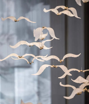 Large Seagull Chandelier