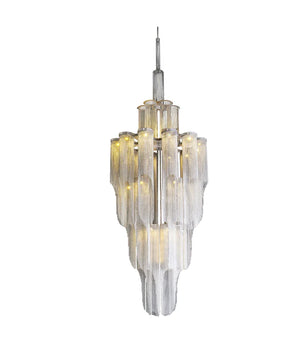 Cascade Silver Chandelier